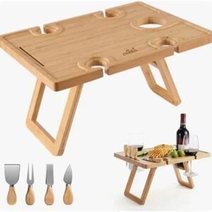 Brown Cheese Board Set